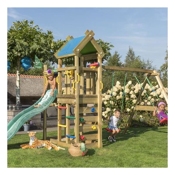Lektorn Jungle Gym Nomad med gungställning 