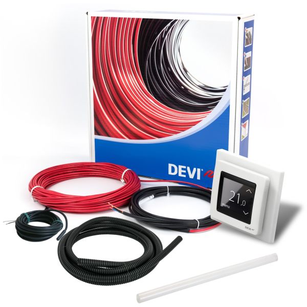 Varmekabel sæt DEVI DEVIcomfort kit 10T Large  10 m