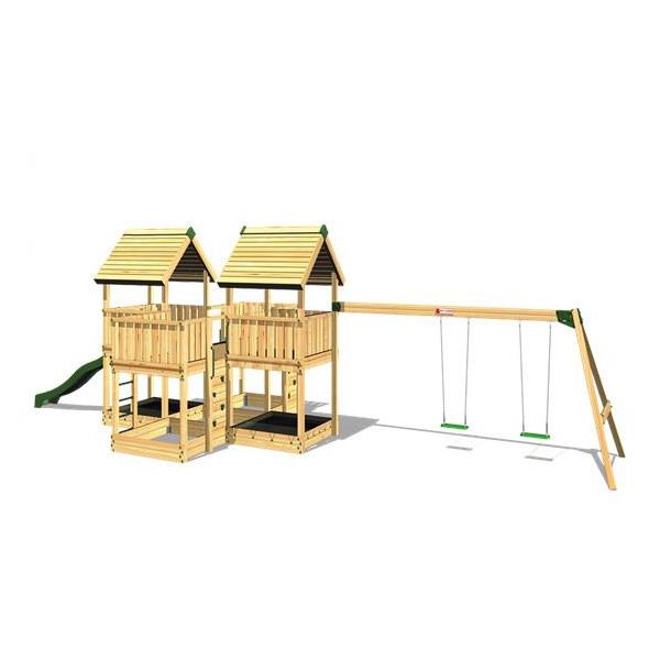 Lekplats Hy-land Projekt 7 med gungmodul 