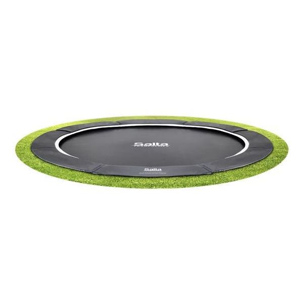 Studsmatta Salta Royal Baseground Sport Ø427 cm, svart 