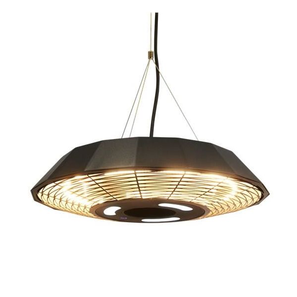 Terrassvärmare Hortus 211-315 hängande, 2000 W, svart 