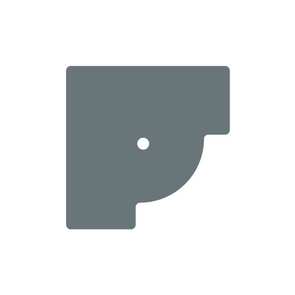 Reduceringsplade MarMan Tools RP2.0-10 til fræsere, IP2.0 og alle RL2.0-versioner Ø 10 mm