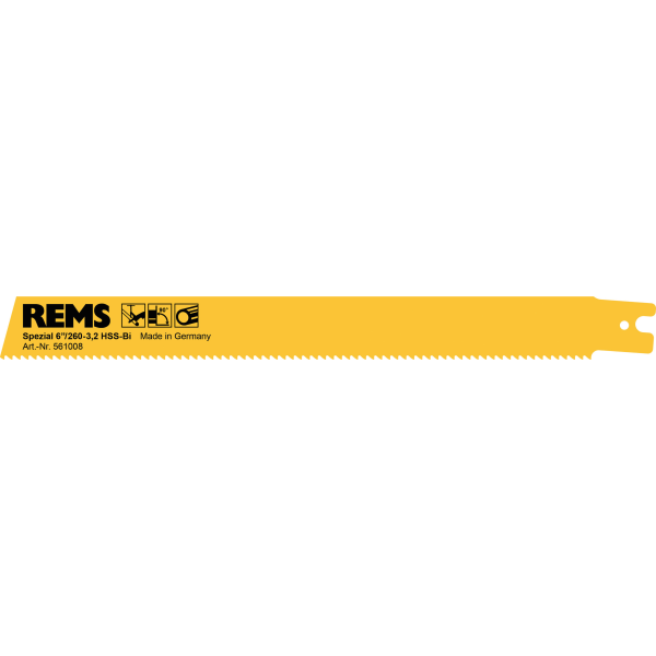Bajonetsavklinger REMS 561008 R05 Dobbelt tunge, pakke med 5 