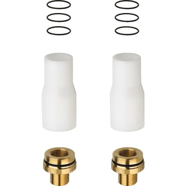 Tilkoblingskobling Hansgrohe 96362000 2-pakk 