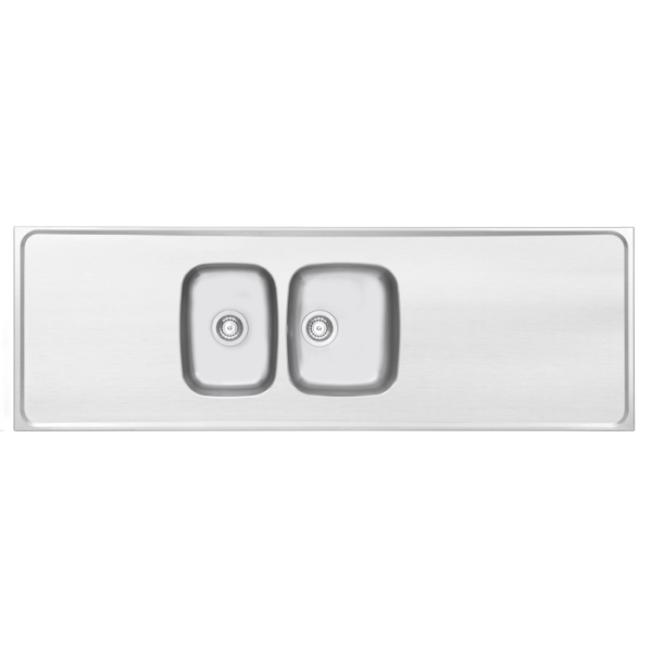 Diskbänk Contura H 1820 vändbar, 1820 mm 1820 x 610 x 30 mm