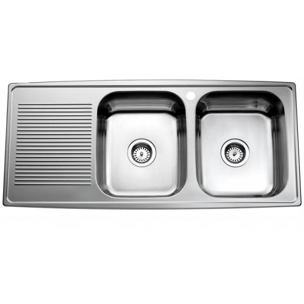 Oppvaskbenk Intra HZD1120DF vendbar, 1120 x 510 mm 