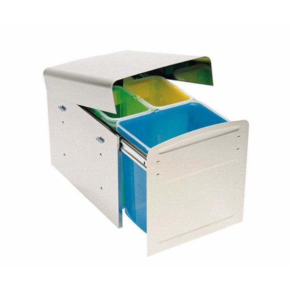 Kildesorteringsbeholder Intra EKKO3 1 x 16 l, 2 x 8 l 