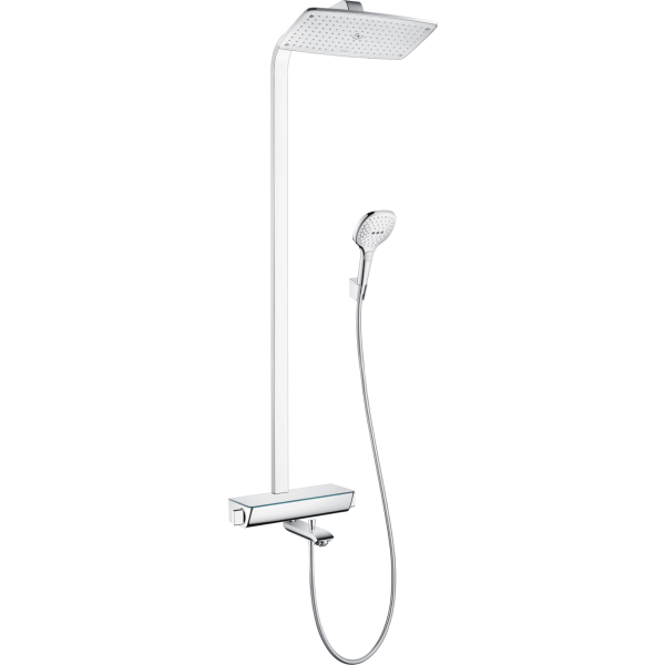 Takdusjsett Hansgrohe Raindance E Showerpipe 360 krom, 150 c/c 