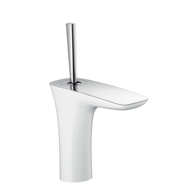 Tvättställsblandare Hansgrohe PuraVida med push open-ventil 