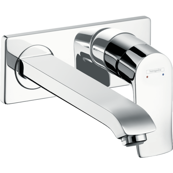 Servantbatteri Hansgrohe Metris krom, innebygd 