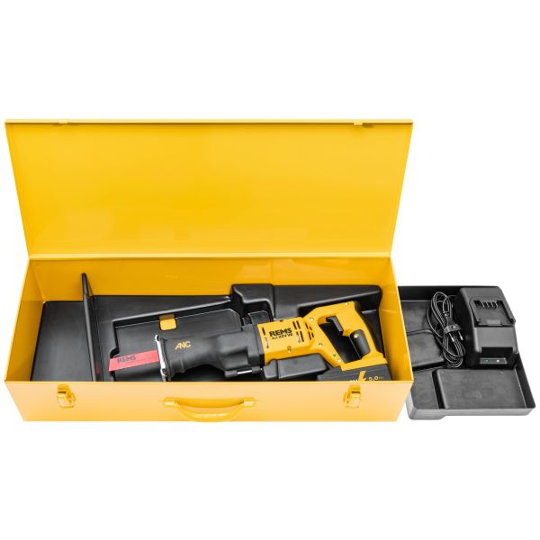 Bajonetsav REMS Akku-Cat 22 V VE med batteri og oplader 