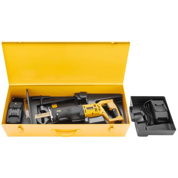 Bajonetsav REMS Akku-Tiger 22 V VE med batteri og oplader 