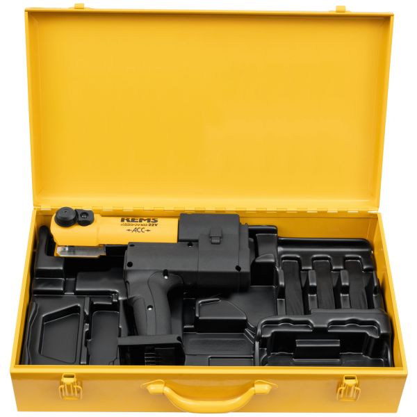 Pressmaskine REMS Akku-Press 22 V ACC med taske, uden batteri og oplader 