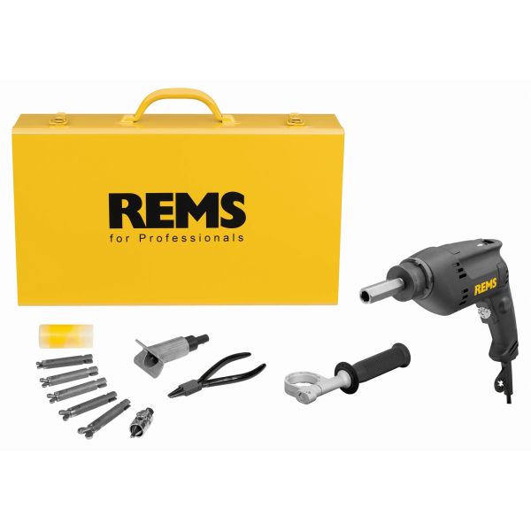 Collaring værktøjer REMS Hurrican til 3/8, 1/2, 5/8, 3/4 og 7/8" rør, 630 W 
