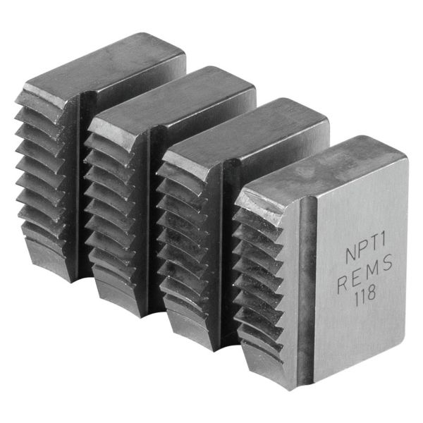 Gjengebakkesett REMS 521252 RWS NPT, konisk, høyre NPT 1"