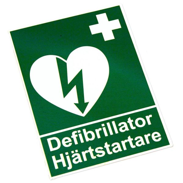 Tegn Första hjälpencentrum 4002 til defibrillator, dobbelttapet 