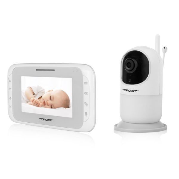 Babyalarm Topcom KS-4262 med 10,9 cm stor skærm 