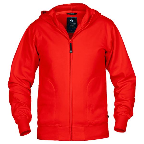 Hættetrøje Texstar HC03 rød 