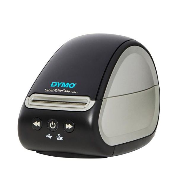 Etiketprinter DYMO 550 Turbo Op til 90 etiketter pr. minut 