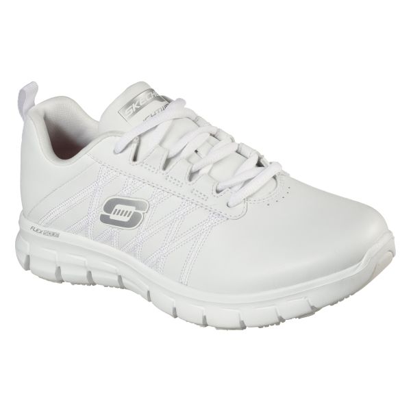 Sko Skechers Work Sure Track Skridsikker, fleksibel Hvid 39