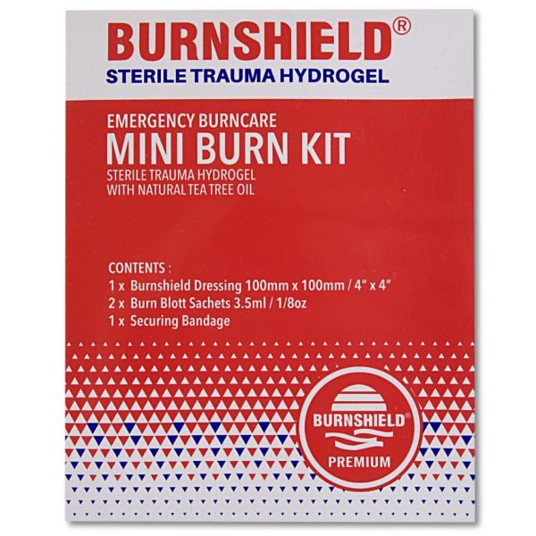 Brænde sæt Burnshield 3582 Mini-format 