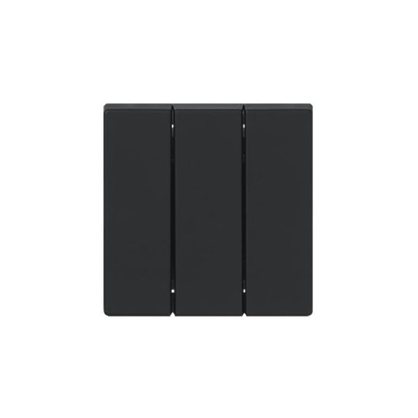 Vippa ABB Impressivo 1783-885 3x1-polig, matt svart 