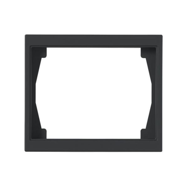 Dekkramme ABB Impressivo 1721F100-885 matt svart, 100 mm 1-rom