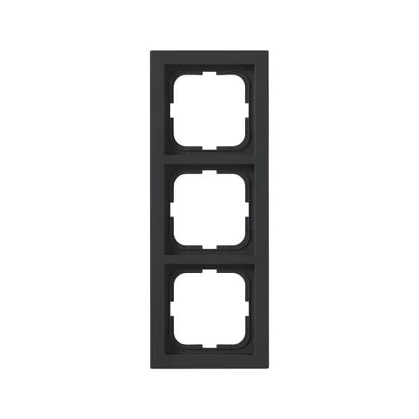 Peitelevy ABB Impressivo 1723F85-885 mattamusta, 85 mm 3-paikkainen