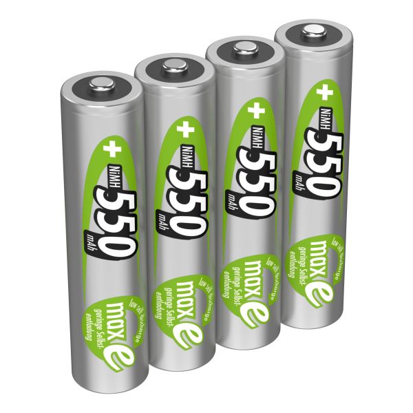 Batteri Ansmann 5030772 oppladbart, Micro AAA, NiMH, 4-pakning 