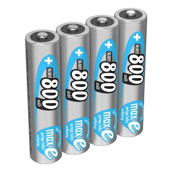 Batteri Ansmann 5035042 oppladbart, Micro AAA, NiMH, 4-pakning 