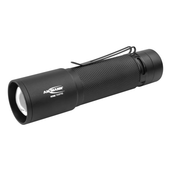 Lommelygte Ansmann T600FRB med batterier, genopladelige 