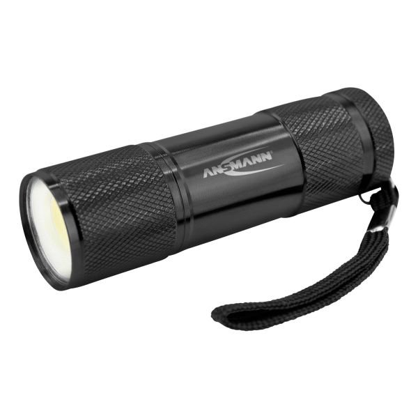Lommelygte Ansmann Action COB LED med batteri 