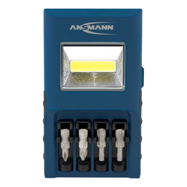 Arbeidslampe Ansmann WL180B bit holder med batteri 