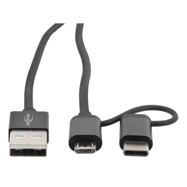 USB-kabel Ansmann 1700-0083 120 cm 