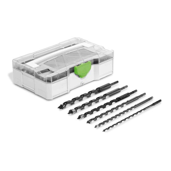 Boremaskine sæt Festool SB CE/6-Set Spiralbor i træ i 6 dele 