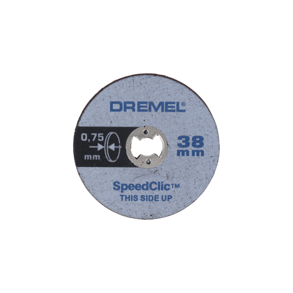 Kappeskive Dremel SC409 EZ Speedclic til multiverktøy, tynn, 38 mm, 5-pakk 