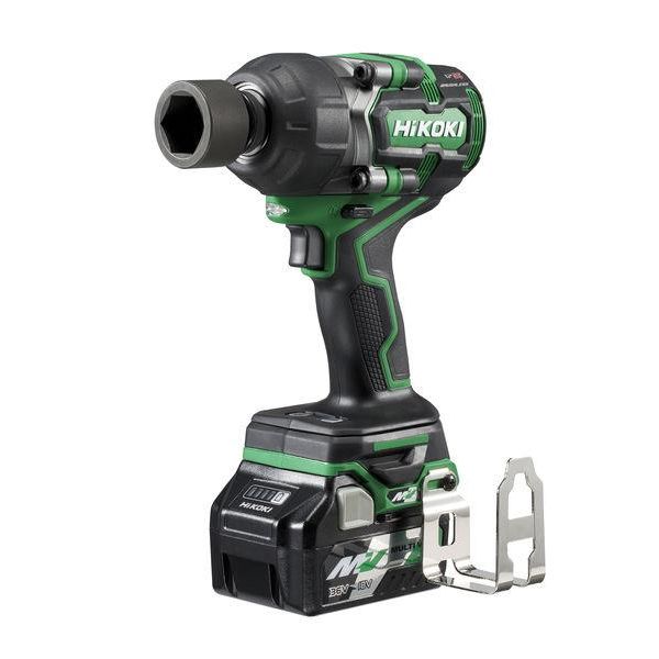 Slagnøgle HiKOKI WR36DE med taske, batteri og oplader 