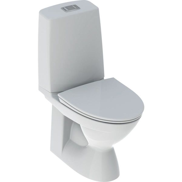 Toalettstol Ifö Vinta S-lås/limmad/med sits 