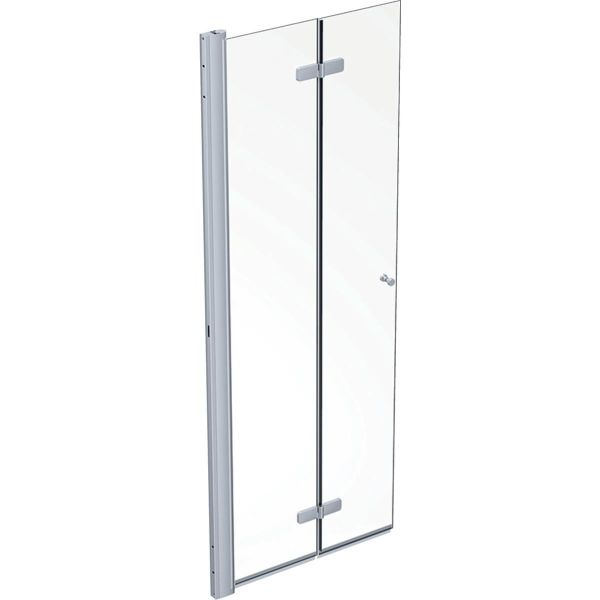 Duschdörr Ifö Showerama silver/klarglas, vänster 80 cm