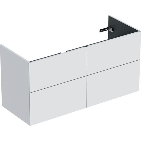Underskap Ifö Elegant 120 x 60 x 46,6 cm, 4 skuffer Hvit, matt