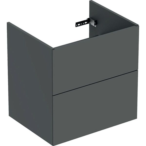 Tvättställsskåp Ifö Elegant 2 lådor, grå 