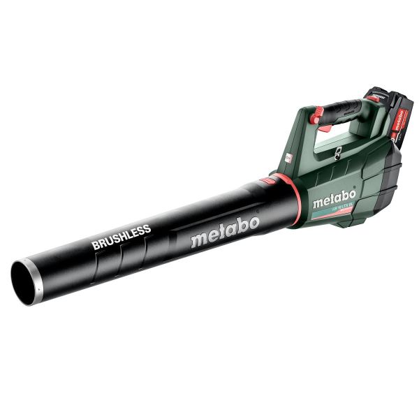 Løvblæser Metabo LB 18 LTX BL 18 med batteri og oplader 