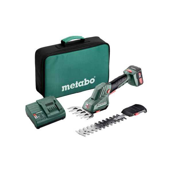 Græssaks Metabo Powermaxx SGS 12 Q med batteri og oplader 