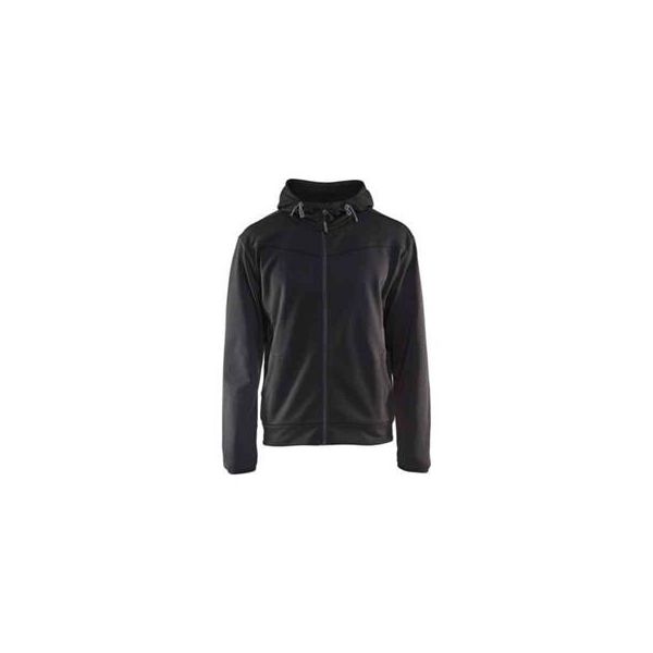 Huppari Blåkläder 336325269998S vetoketjullinen, musta/tummanharmaa Koko S