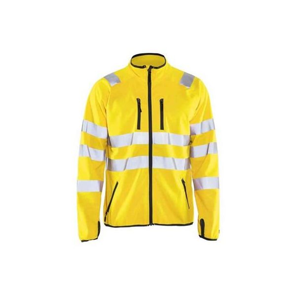 Softshelljakke Blåkläder 490625123300XL Høj synlighed gul jakke med høj synlighed Stl XL