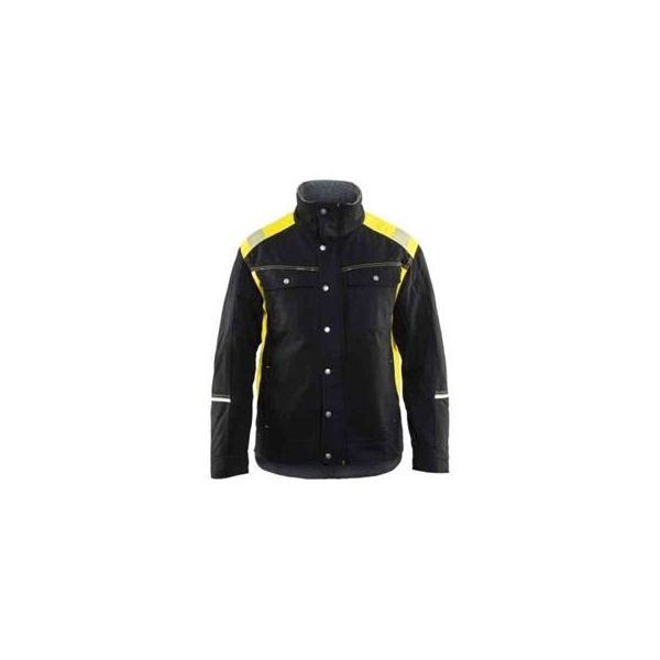 Vinterjacka Blåkläder 4915137099334XL svart/varselgul, hantverksjacka Stl 4XL