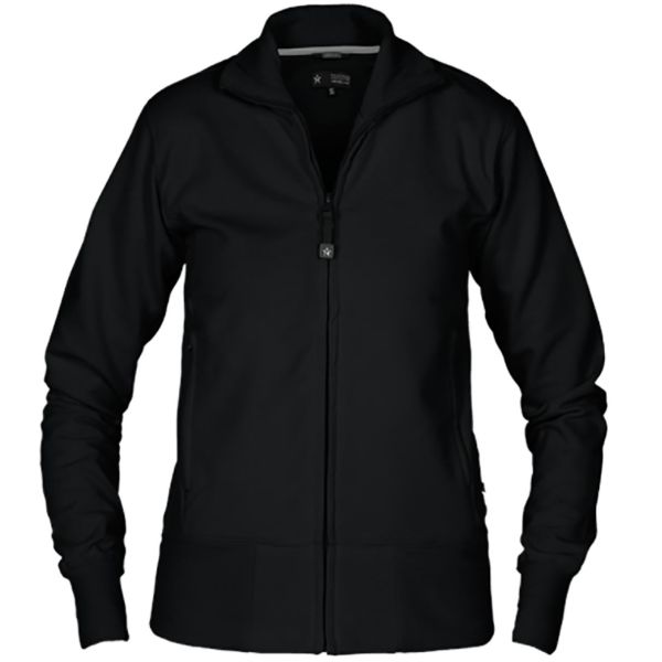 Collegepaita Texstar WC04199000190 vetoketjulla, musta XL