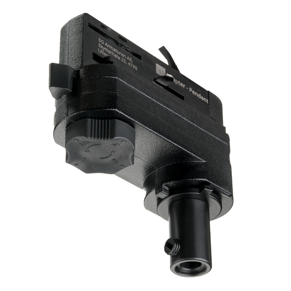 Adapteri SG Armaturen 7402491 riippuvalaisimelle Musta
