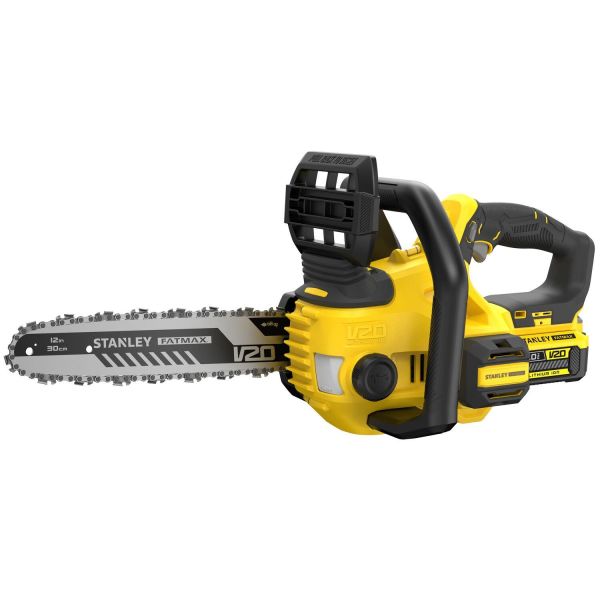 Motorsav STANLEY FatMax SFMCCS630M1-QW med batteri og oplader 