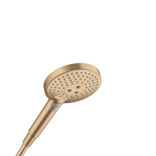 Håndbruser Hansgrohe Raindance Select S120 26530140 3 bjælketyper, Ø125 mm, børstet bronze 